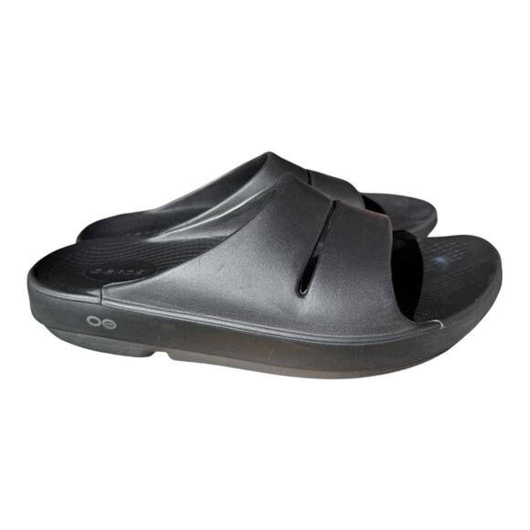 OOFOS Other - Oofos OOahh Recovery Slide Sandal Black Men size 10